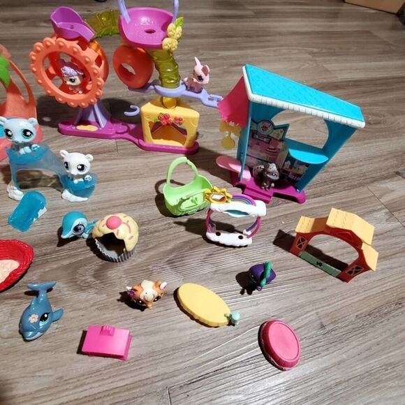 Littlest pet shop bundle lot polar bears whale octopus - Picture 5 of 16